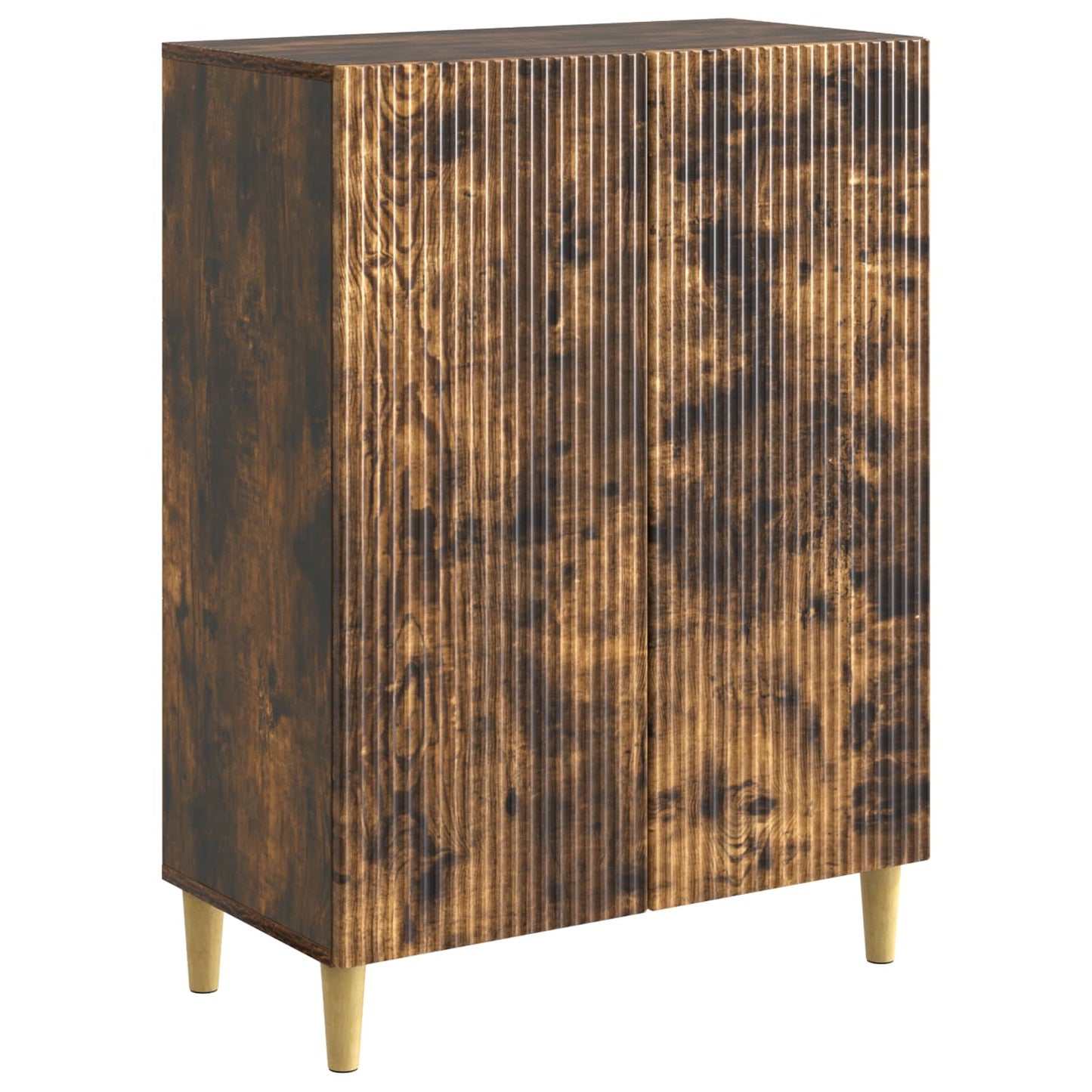 Sideboard 66 X 34,5 X 90 Cm Konstrueret Træ