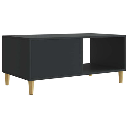 Sofabord 90 X 50 X 40 Cm Konstrueret Træ - Billede 6