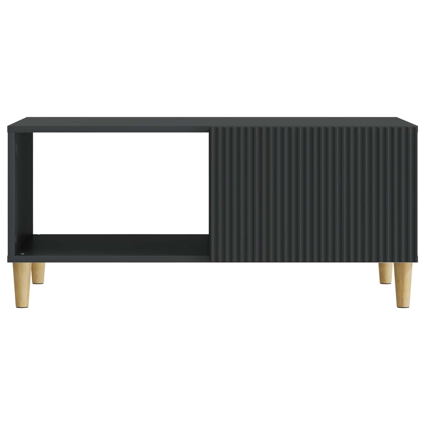 Sofabord 90 X 50 X 40 Cm Konstrueret Træ - Billede 4