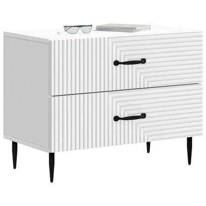 Natskab Med Skuffe 62 X 34,5 X 47,5 Cm Konstrueret Træ - Billede 2