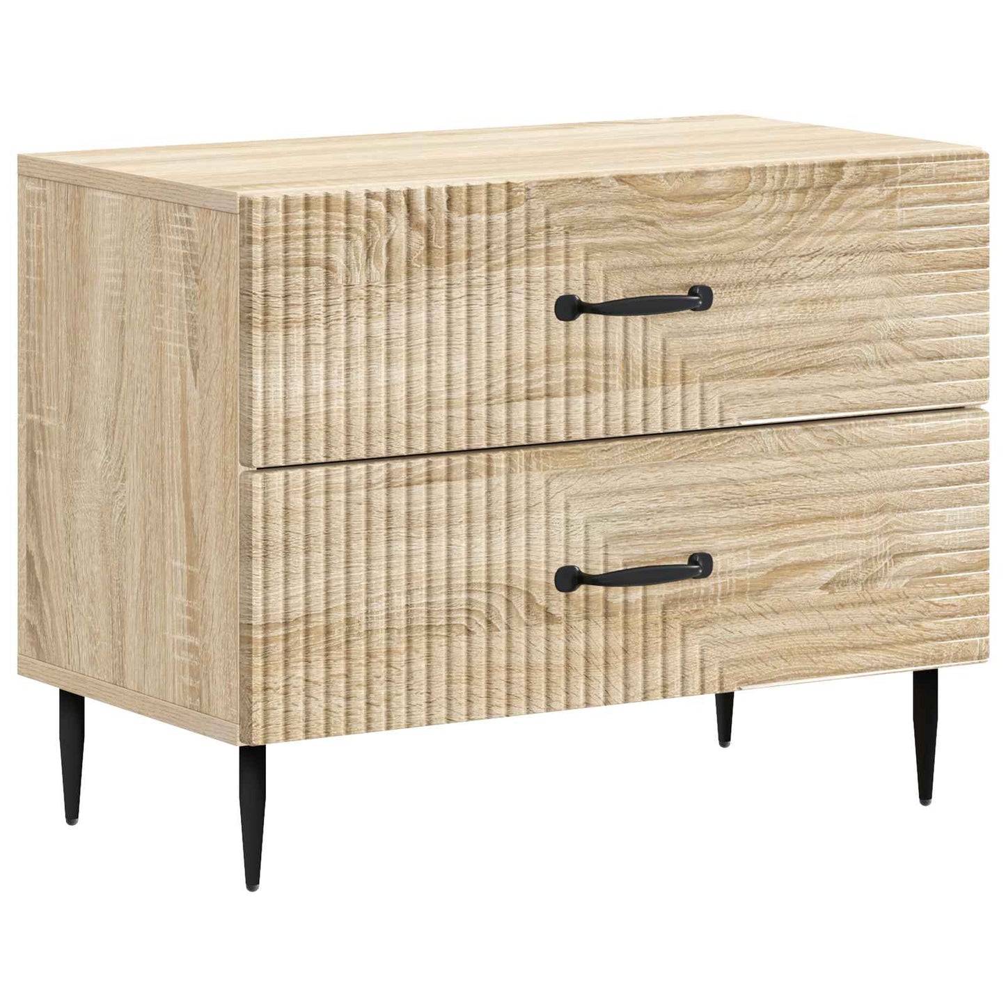 Natskab Med Skuffe 62 X 34,5 X 47,5 Cm Konstrueret Træ - Variant 894777