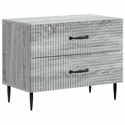 Natskab Med Skuffe 62 X 34,5 X 47,5 Cm Konstrueret Træ - Variant 894781