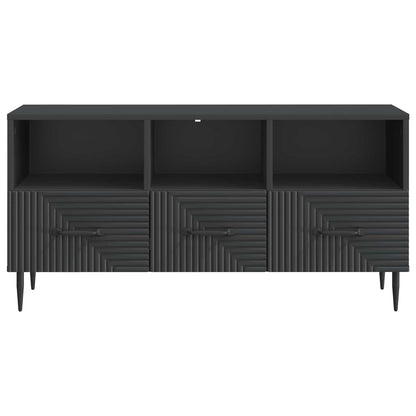 Tv-skab Med Skuffe 102 X 34,5 X 50 Cm Konstrueret Træ - Billede 4