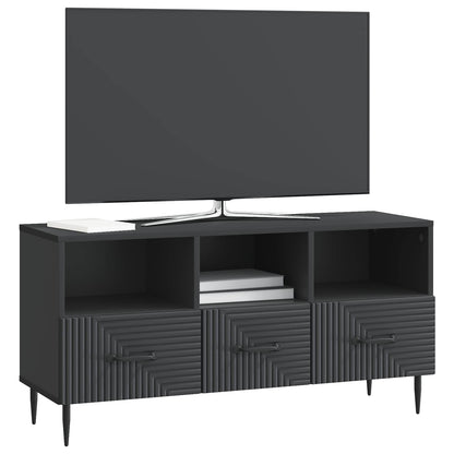 Tv-skab Med Skuffe 102 X 34,5 X 50 Cm Konstrueret Træ - Billede 2