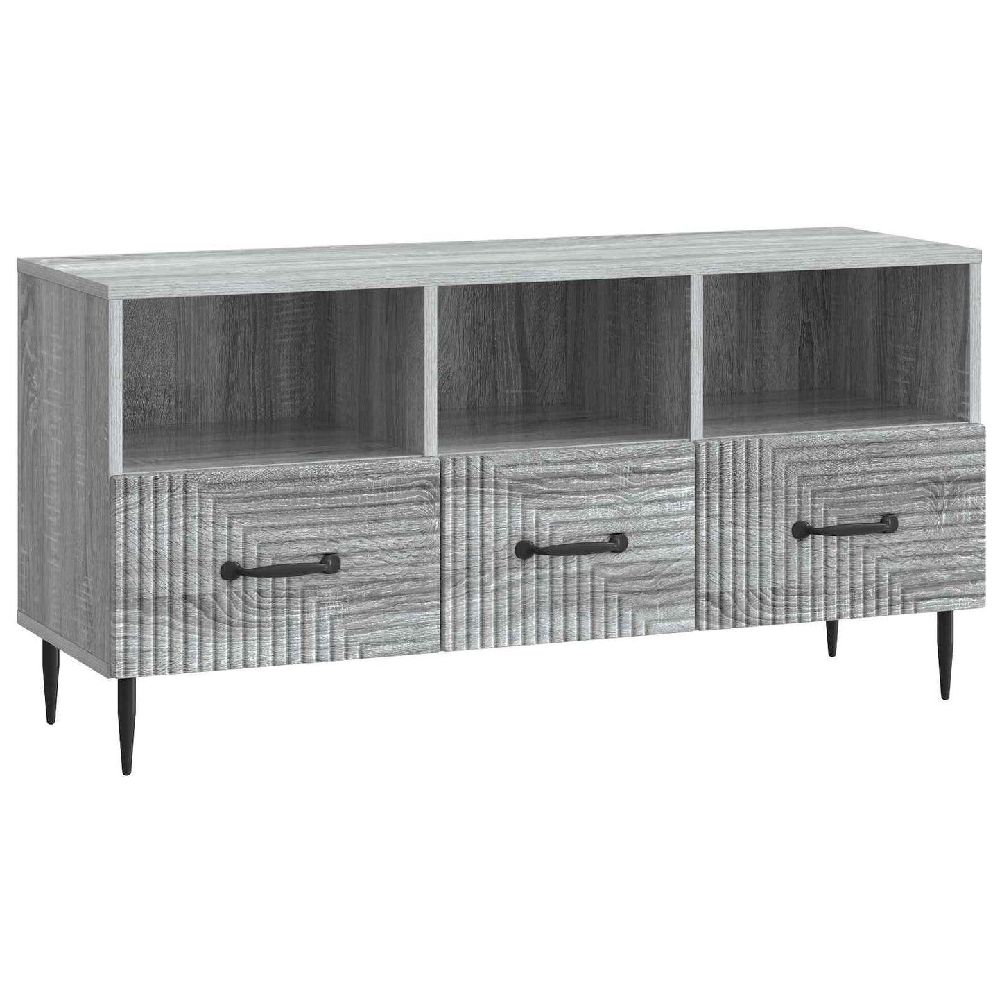 Tv-skab Med Skuffe 102 X 34,5 X 50 Cm Konstrueret Træ