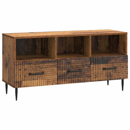 Tv-skab Med Skuffe 102 X 34,5 X 50 Cm Konstrueret Træ