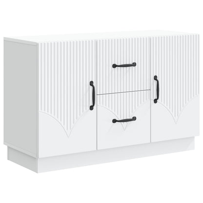Sideboard Med Skuffe 89 X 34,5 X 57 Cm Konstrueret Træ - Billede 2