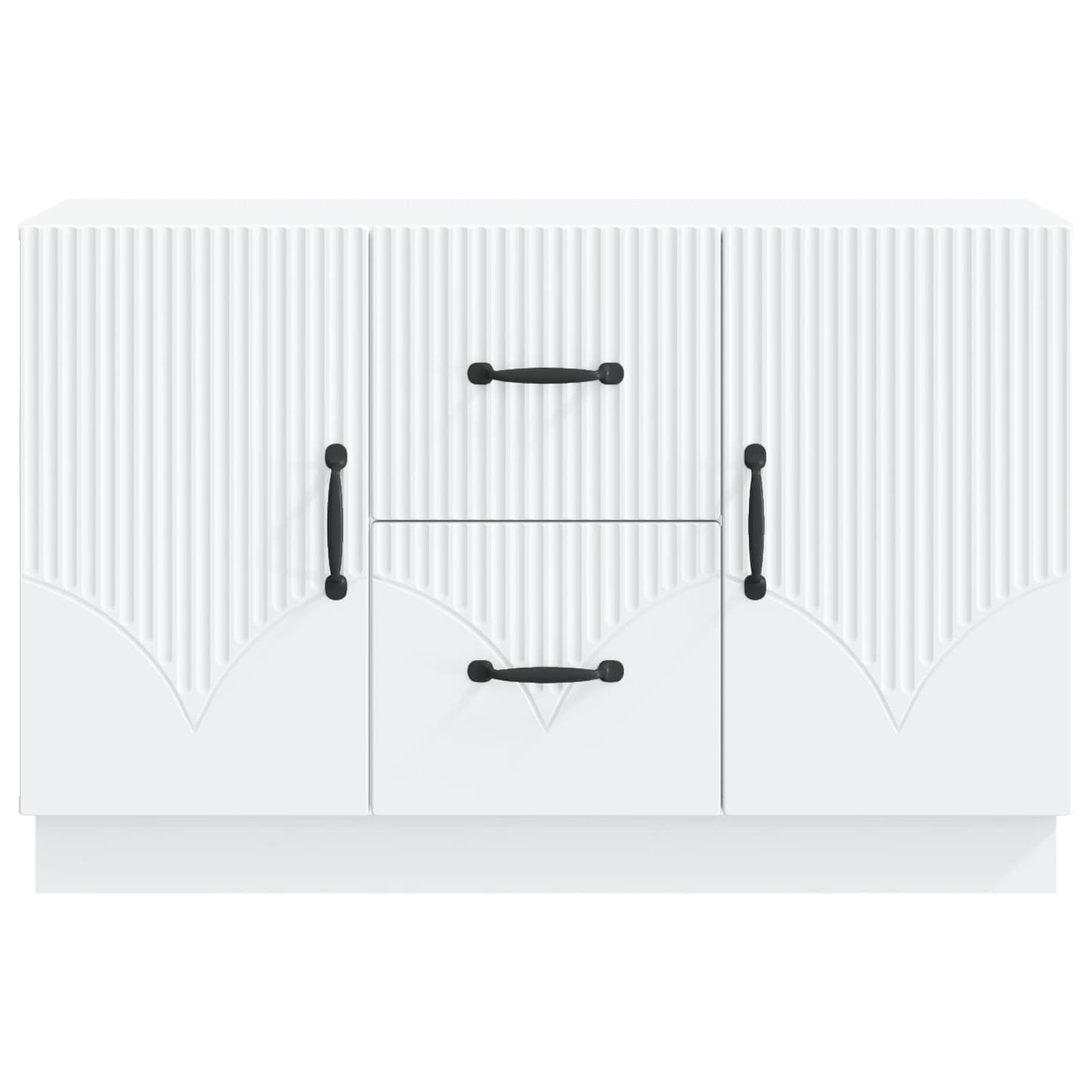 Sideboard Med Skuffe 89 X 34,5 X 57 Cm Konstrueret Træ - Billede 6