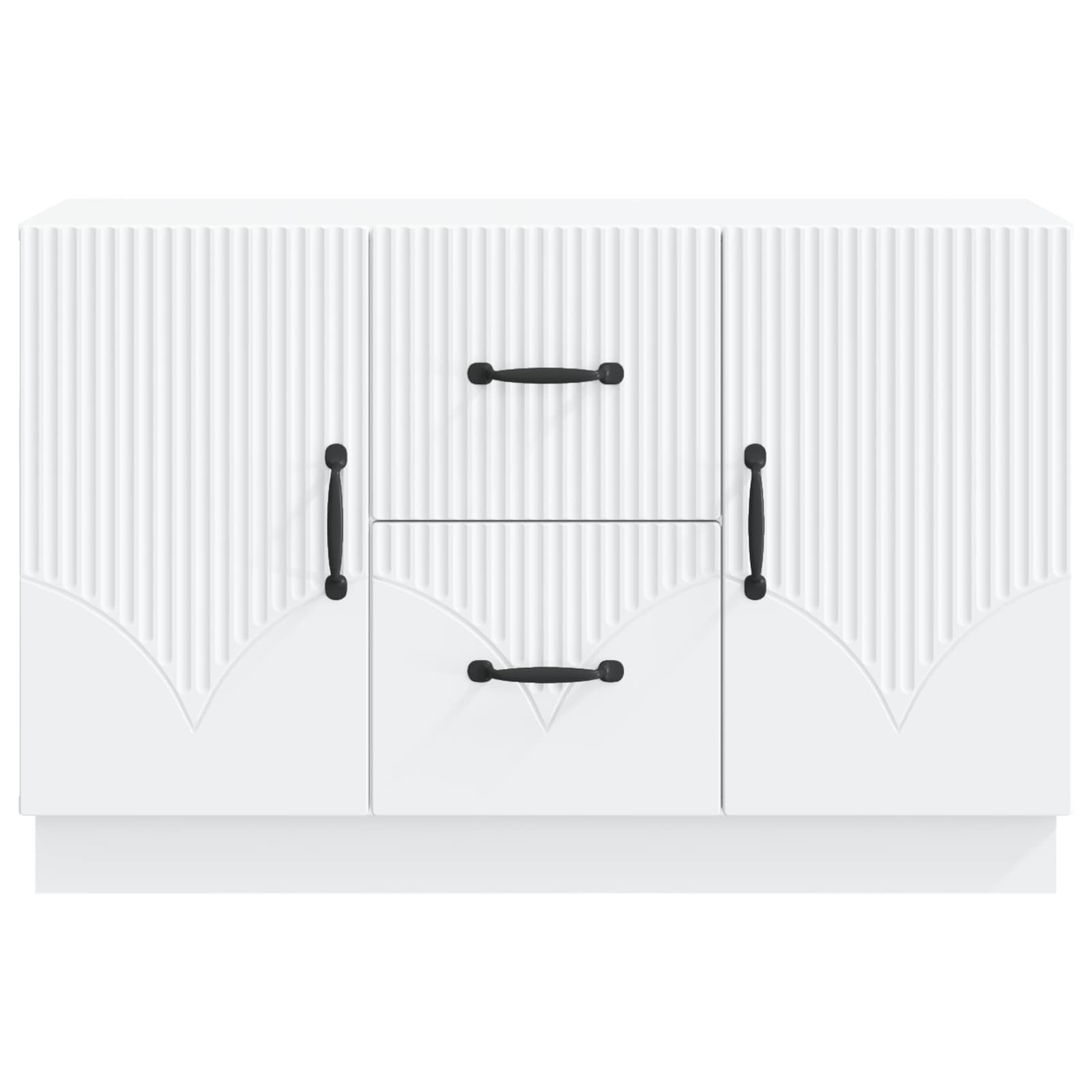 Sideboard Med Skuffe 89 X 34,5 X 57 Cm Konstrueret Træ - Billede 6