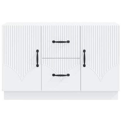 Sideboard Med Skuffe 89 X 34,5 X 57 Cm Konstrueret Træ - Billede 6