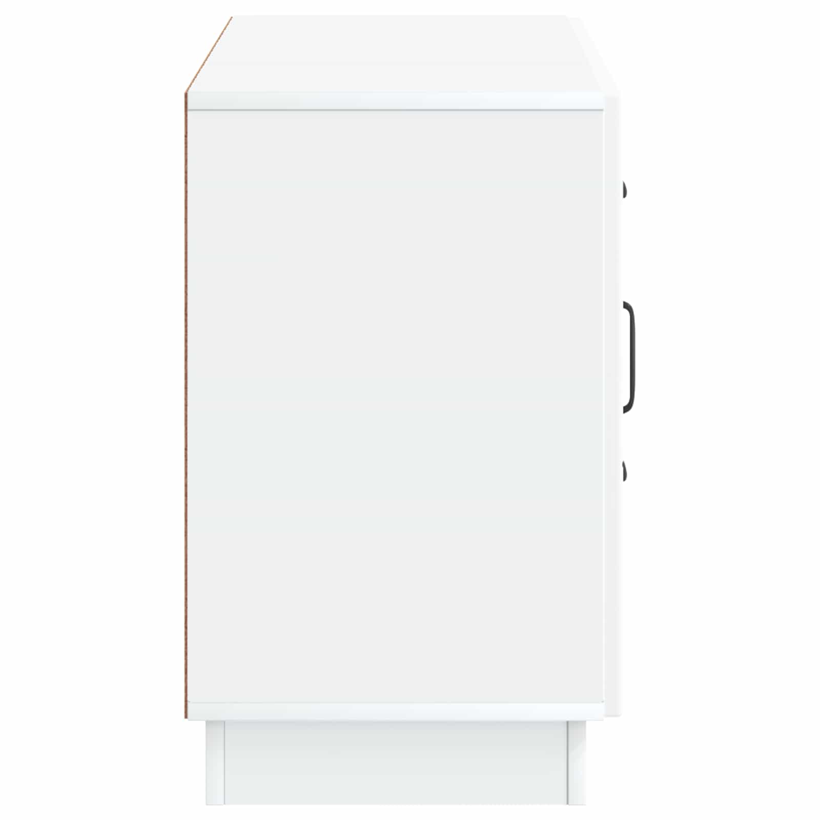 Sideboard Med Skuffe 89 X 34,5 X 57 Cm Konstrueret Træ - Billede 7