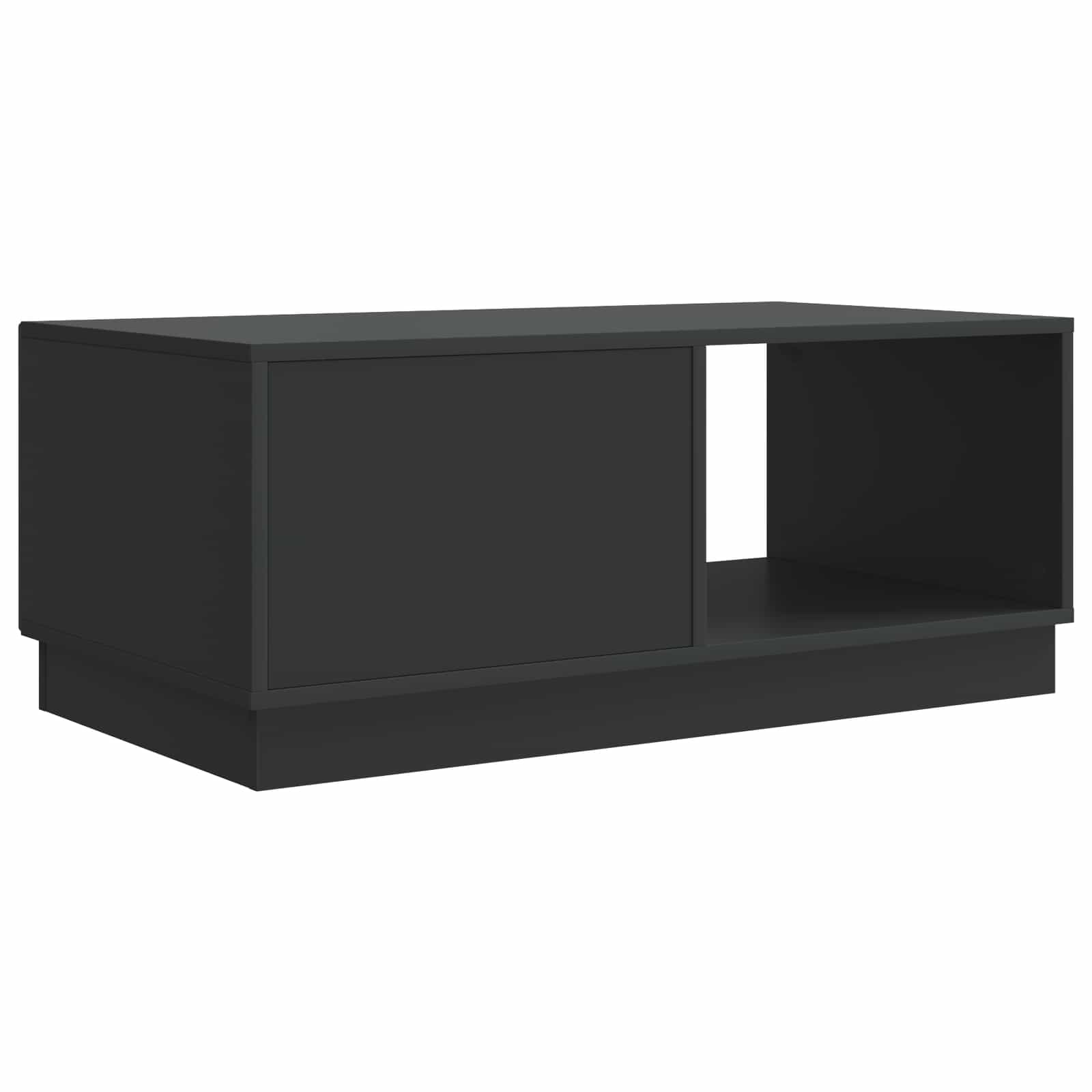 Sofabord 90 X 50 X 37 Cm Konstrueret Træ - Billede 7