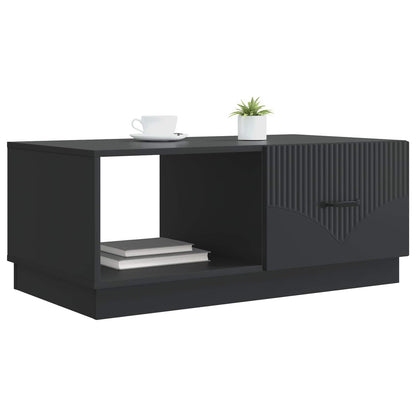 Sofabord 90 X 50 X 37 Cm Konstrueret Træ - Billede 3