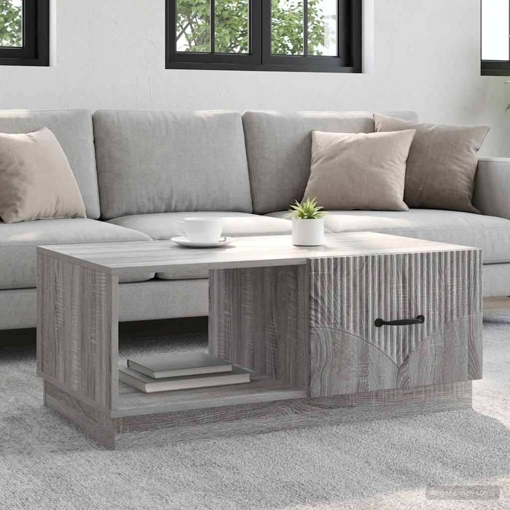 Sofabord 90 X 50 X 37 Cm Konstrueret Træ - Variant 895421
