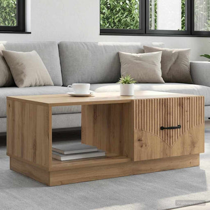 Sofabord 90 X 50 X 37 Cm Konstrueret Træ - Variant 895424