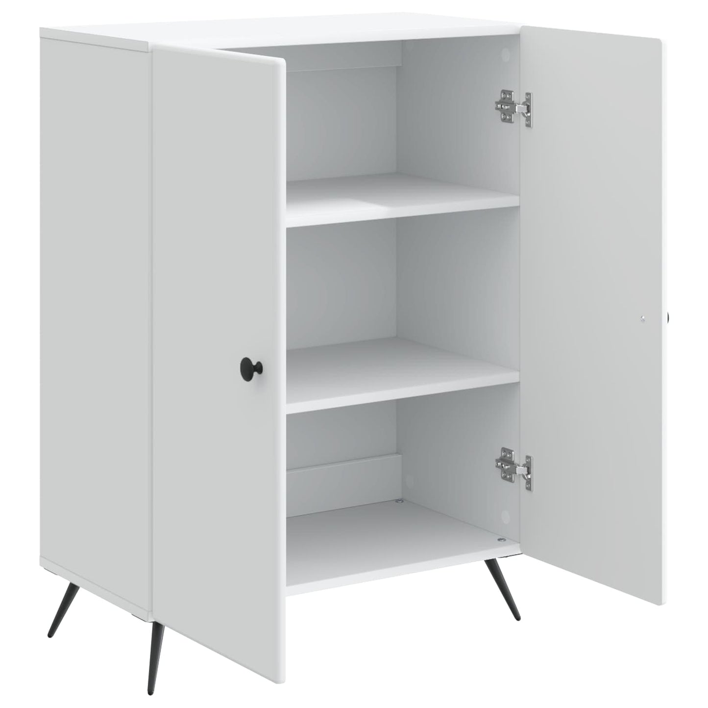 Sideboard 66 X 34,5 X 90 Cm Konstrueret Træ - Billede 4