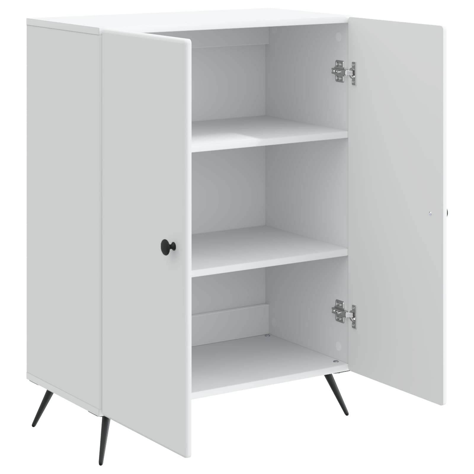 Sideboard 66 X 34,5 X 90 Cm Konstrueret Træ - Billede 4