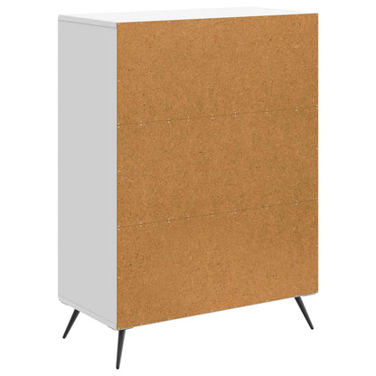 Sideboard 66 X 34,5 X 90 Cm Konstrueret Træ - Billede 7