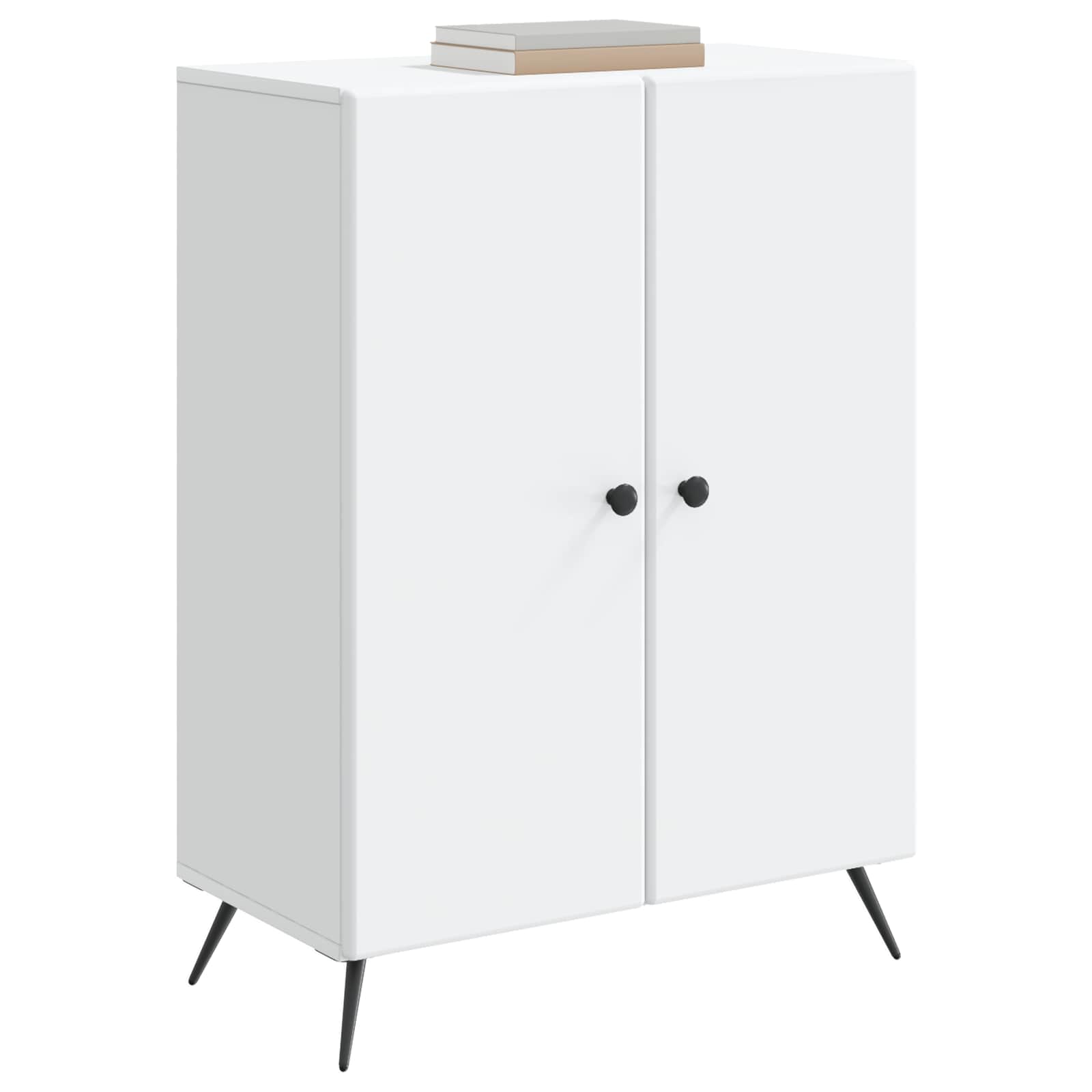 Sideboard 66 X 34,5 X 90 Cm Konstrueret Træ - Billede 3