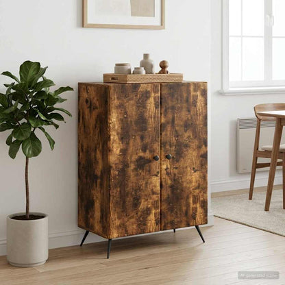 Sideboard 66 X 34,5 X 90 Cm Konstrueret Træ - Variant 895510