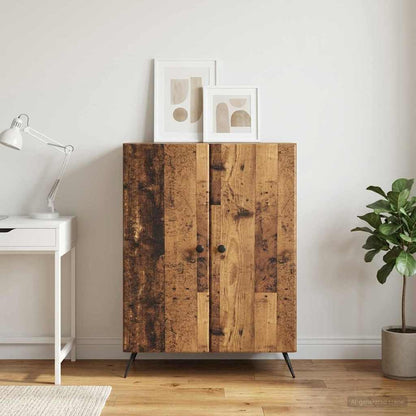 Sideboard 66 X 34,5 X 90 Cm Konstrueret Træ - Variant 895513