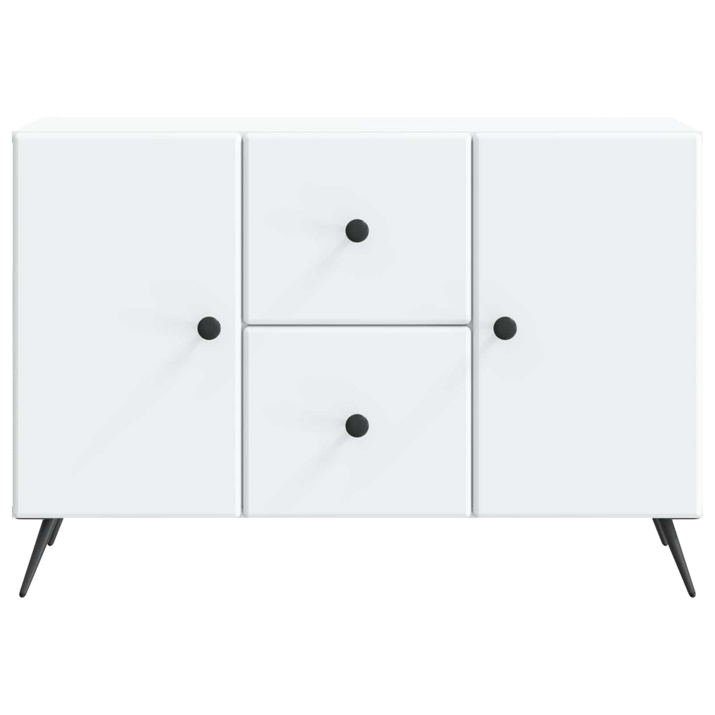 Sideboard Med Skuffe 89 X 34,5 X 60 Cm Konstrueret Træ - Billede 4