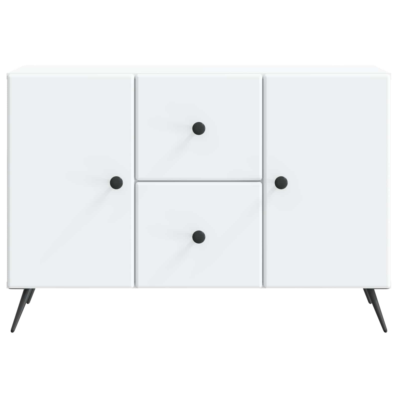 Sideboard Med Skuffe 89 X 34,5 X 60 Cm Konstrueret Træ - Billede 4