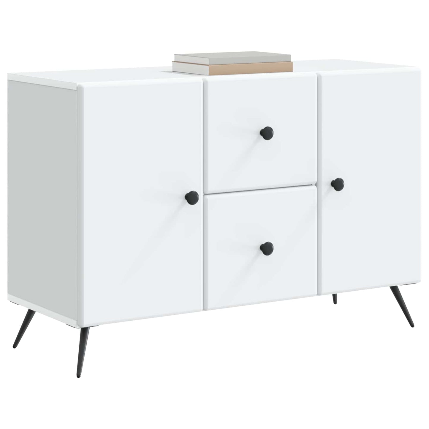 Sideboard Med Skuffe 89 X 34,5 X 60 Cm Konstrueret Træ - Billede 2