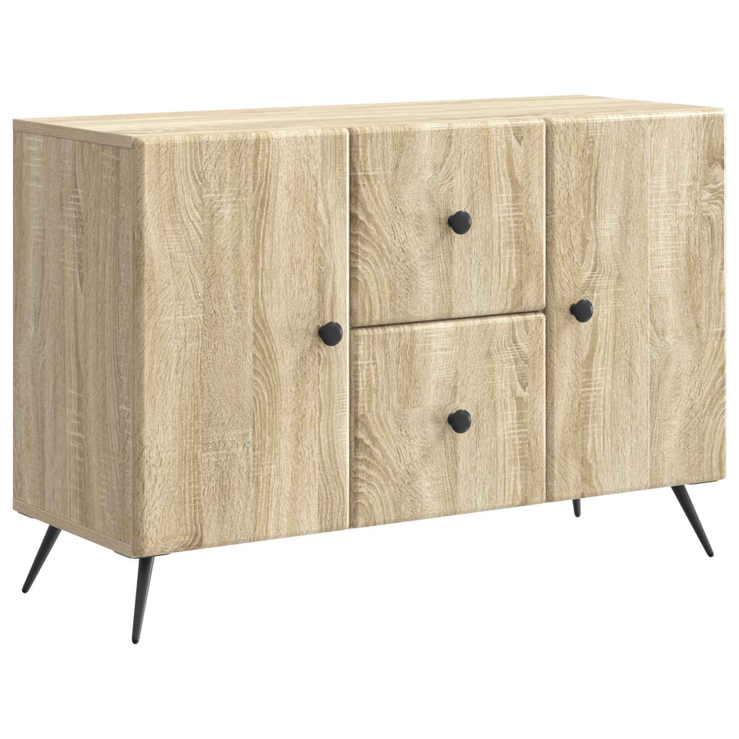 Sideboard Med Skuffe 89 X 34,5 X 60 Cm Konstrueret Træ - Variant 895577