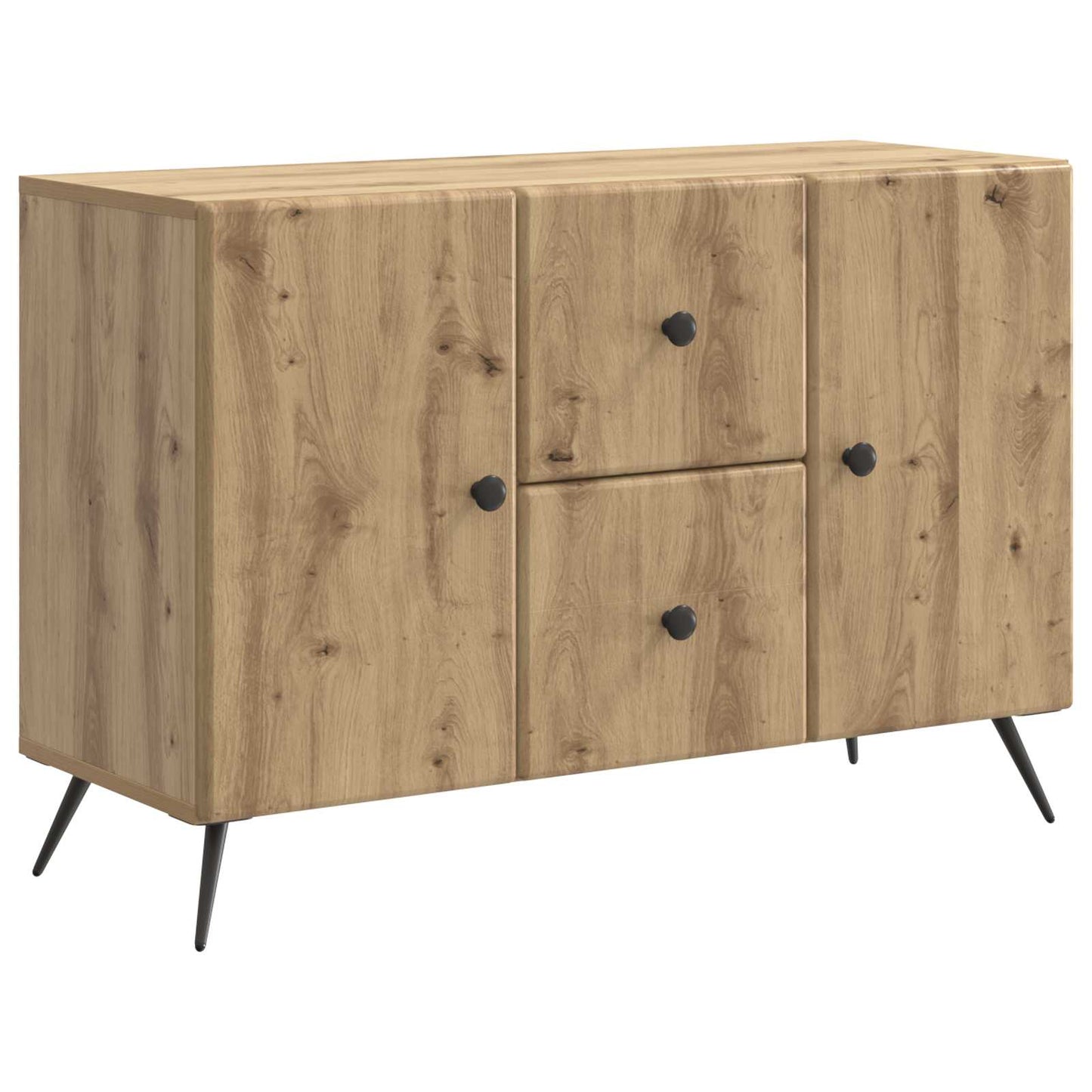 Sideboard Med Skuffe 89 X 34,5 X 60 Cm Konstrueret Træ - Variant 895584
