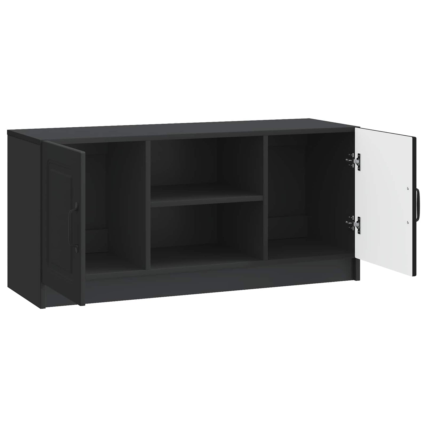 Tv-skab 102 X 34,5 X 47 Cm Konstrueret Træ - Billede 3