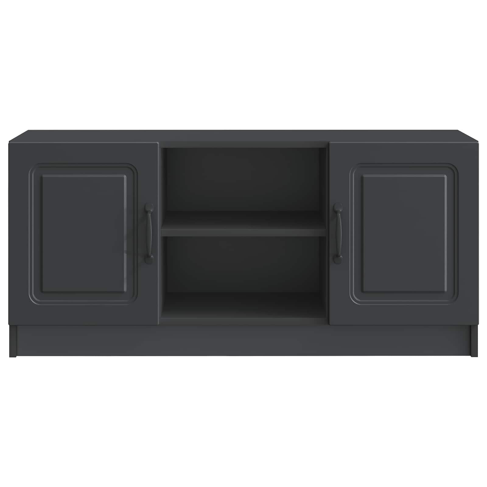 Tv-skab 102 X 34,5 X 47 Cm Konstrueret Træ - Billede 4