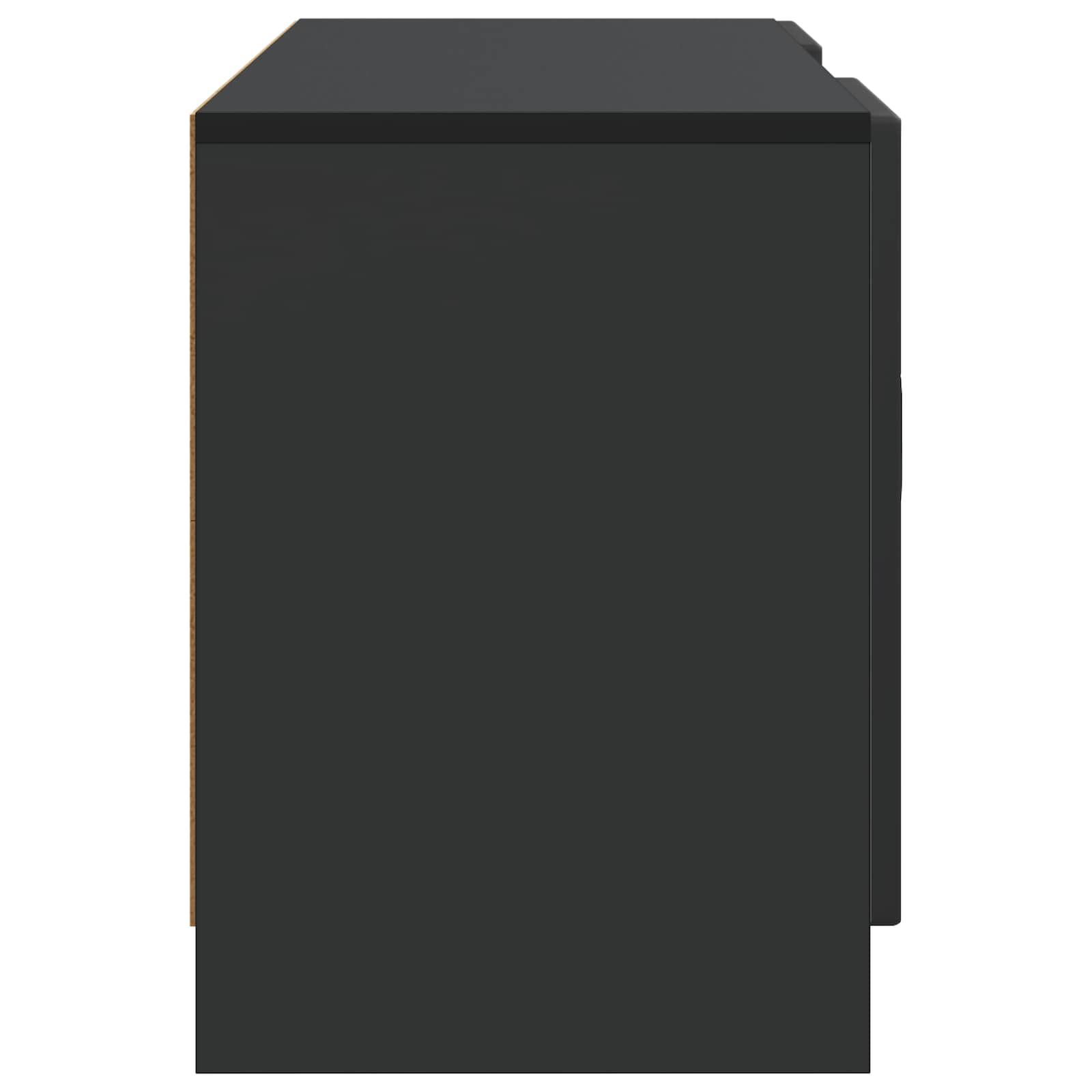 Tv-skab 102 X 34,5 X 47 Cm Konstrueret Træ - Billede 5