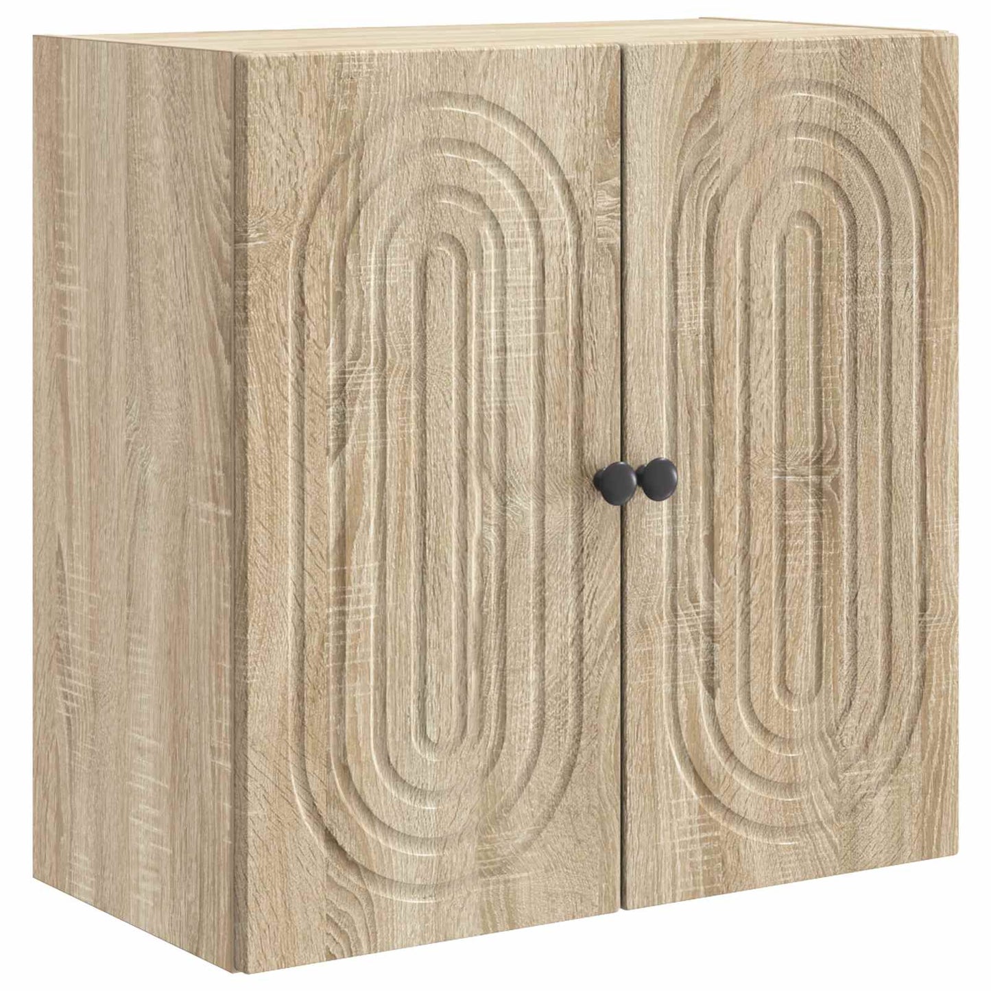 Vægmonteret Skab Konstrueret Træ - Variant 898067