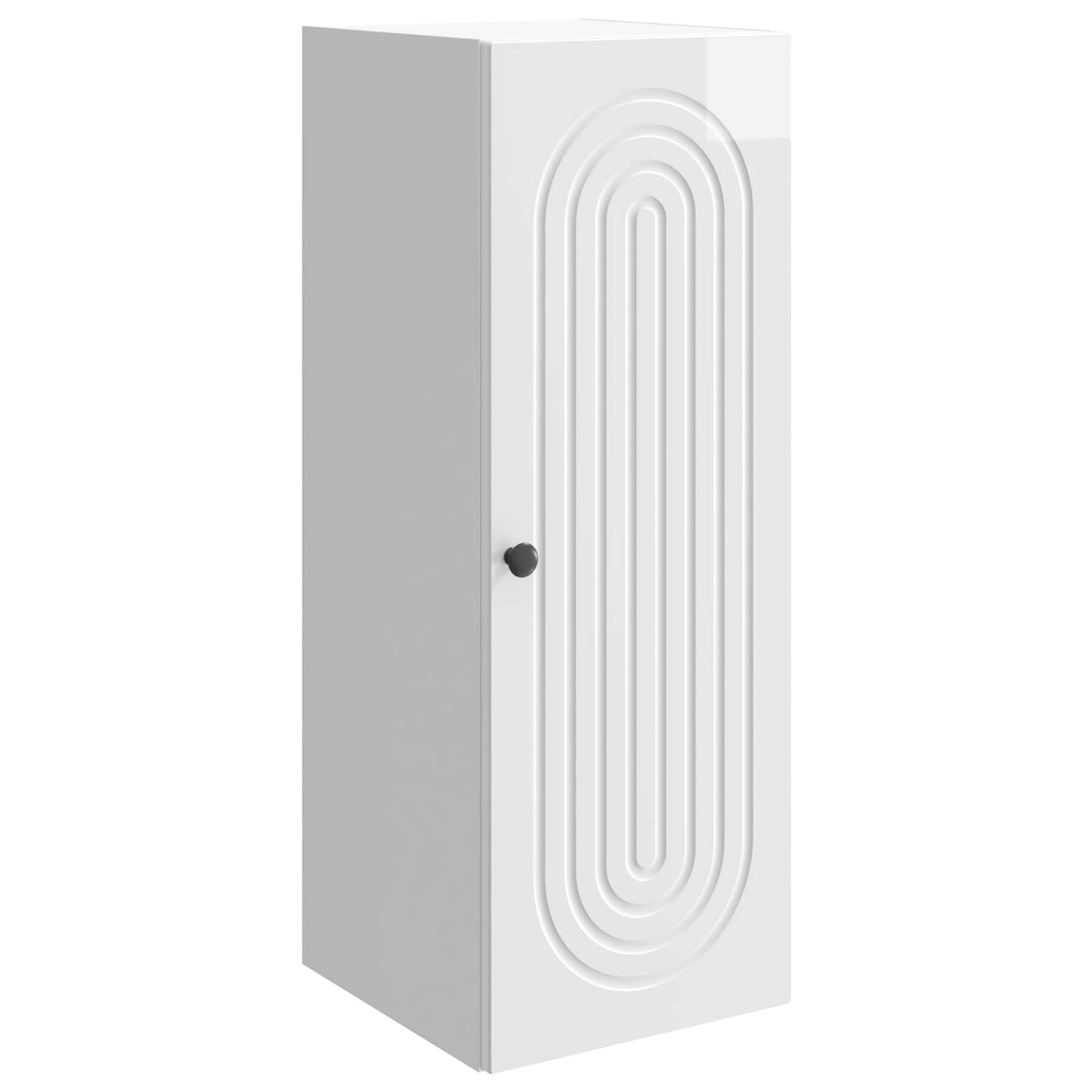 Vægmonteret Skab Konstrueret Træ - Variant 898079