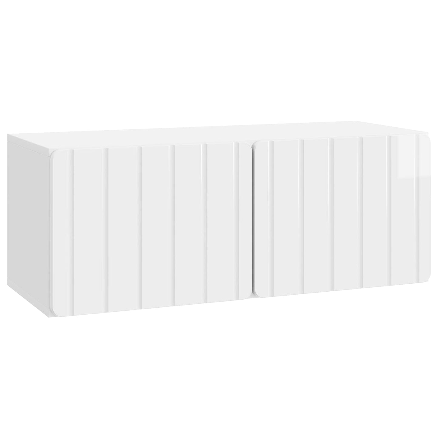 Væghængt Tv-skab Konstrueret Træ - Variant 898379