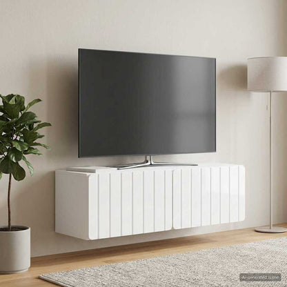 Væghængt Tv-skab Konstrueret Træ - Variant 898389