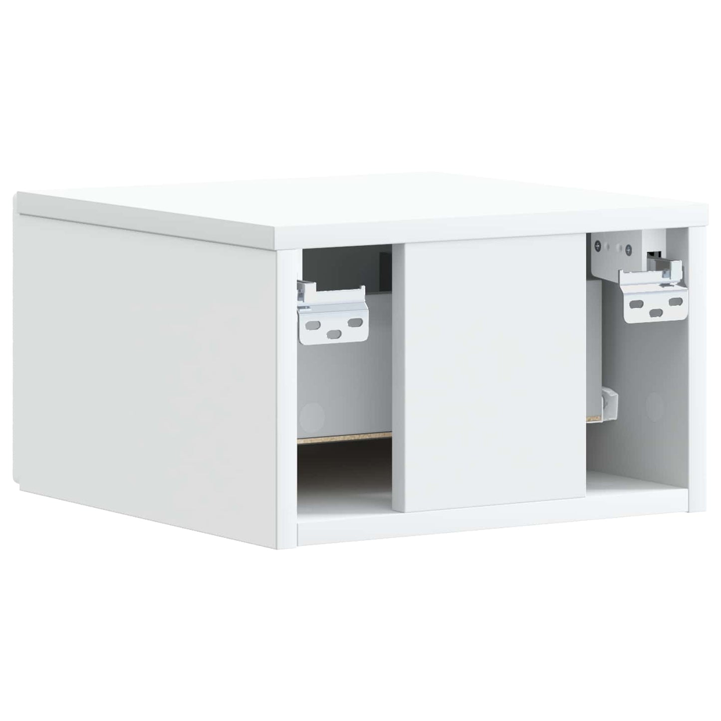 Væghængt Natbord 49 X 34,5 X 20 Cm Konstrueret Træ - Billede 5