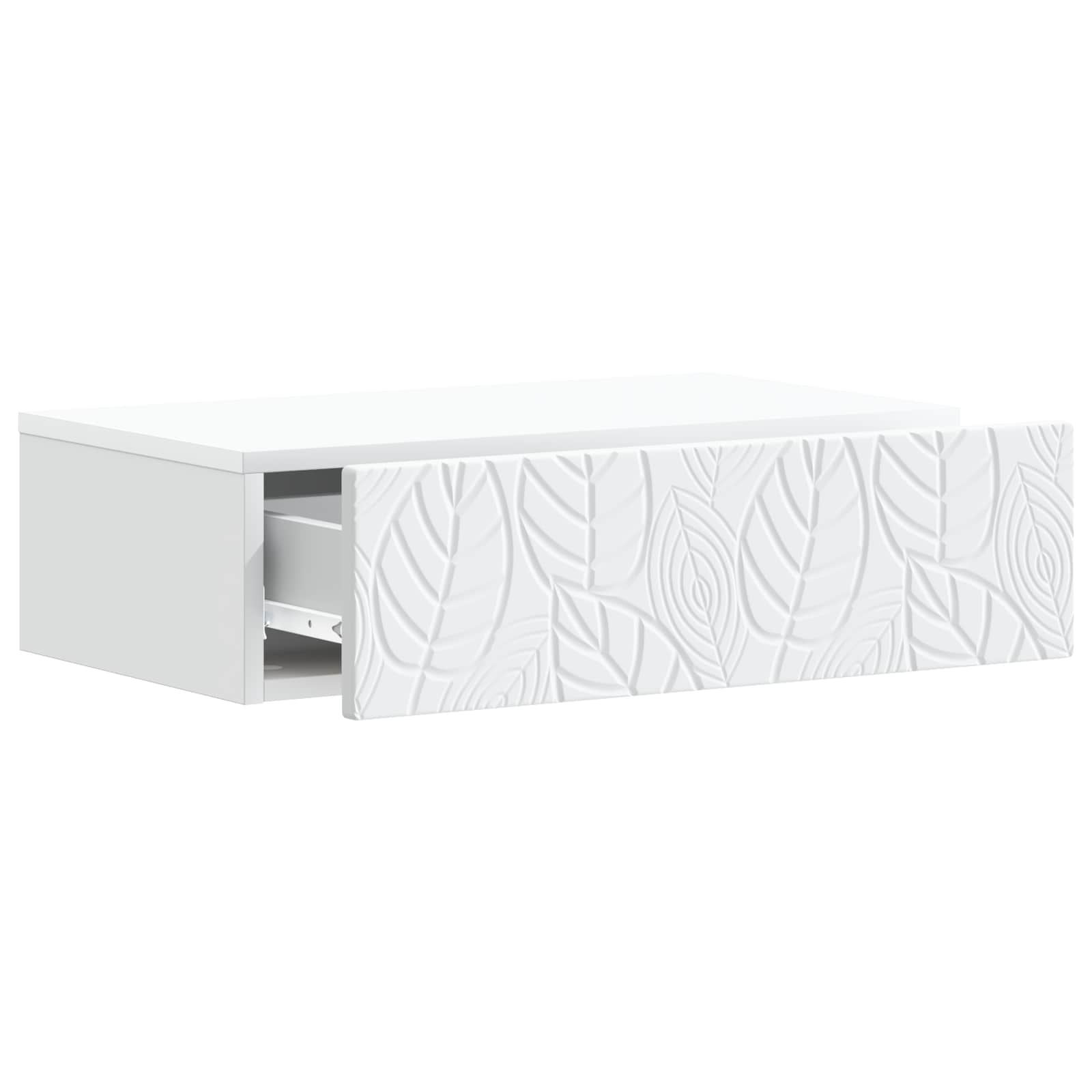 Væghængt Sideskab 87,5 X 34,5 X 17 Cm Konstrueret Træ - Billede 3