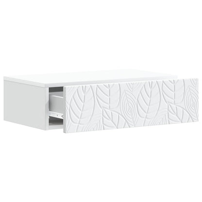Væghængt Sideskab 87,5 X 34,5 X 17 Cm Konstrueret Træ - Billede 3