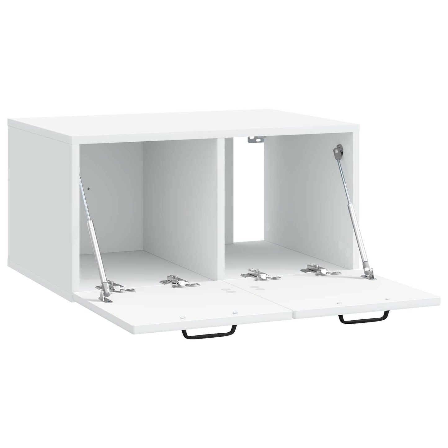 Væghængt Tv-skab 59,5 X 41 X 30 Cm Konstrueret Træ - Billede 3