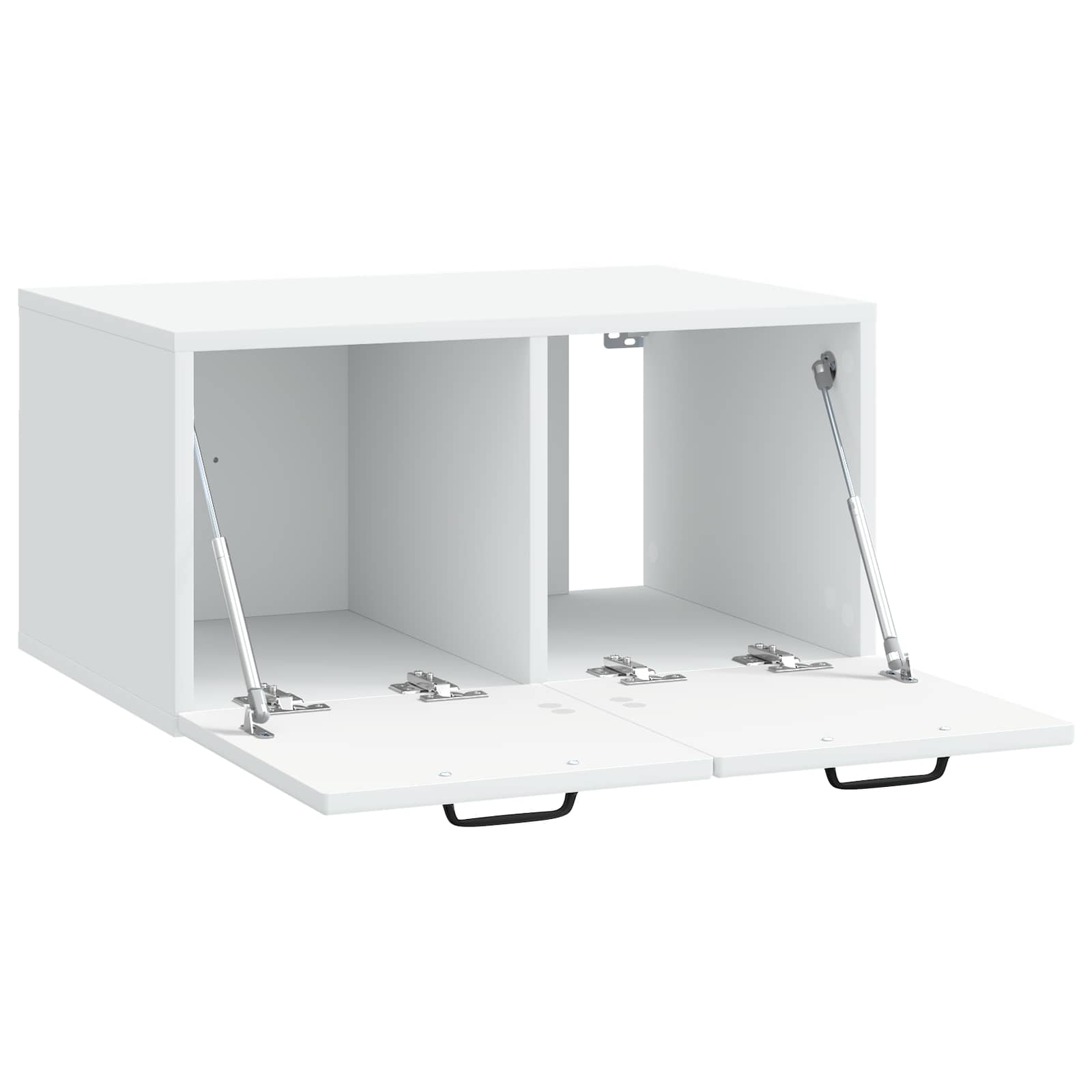 Væghængt Tv-skab 59,5 X 41 X 30 Cm Konstrueret Træ - Billede 3