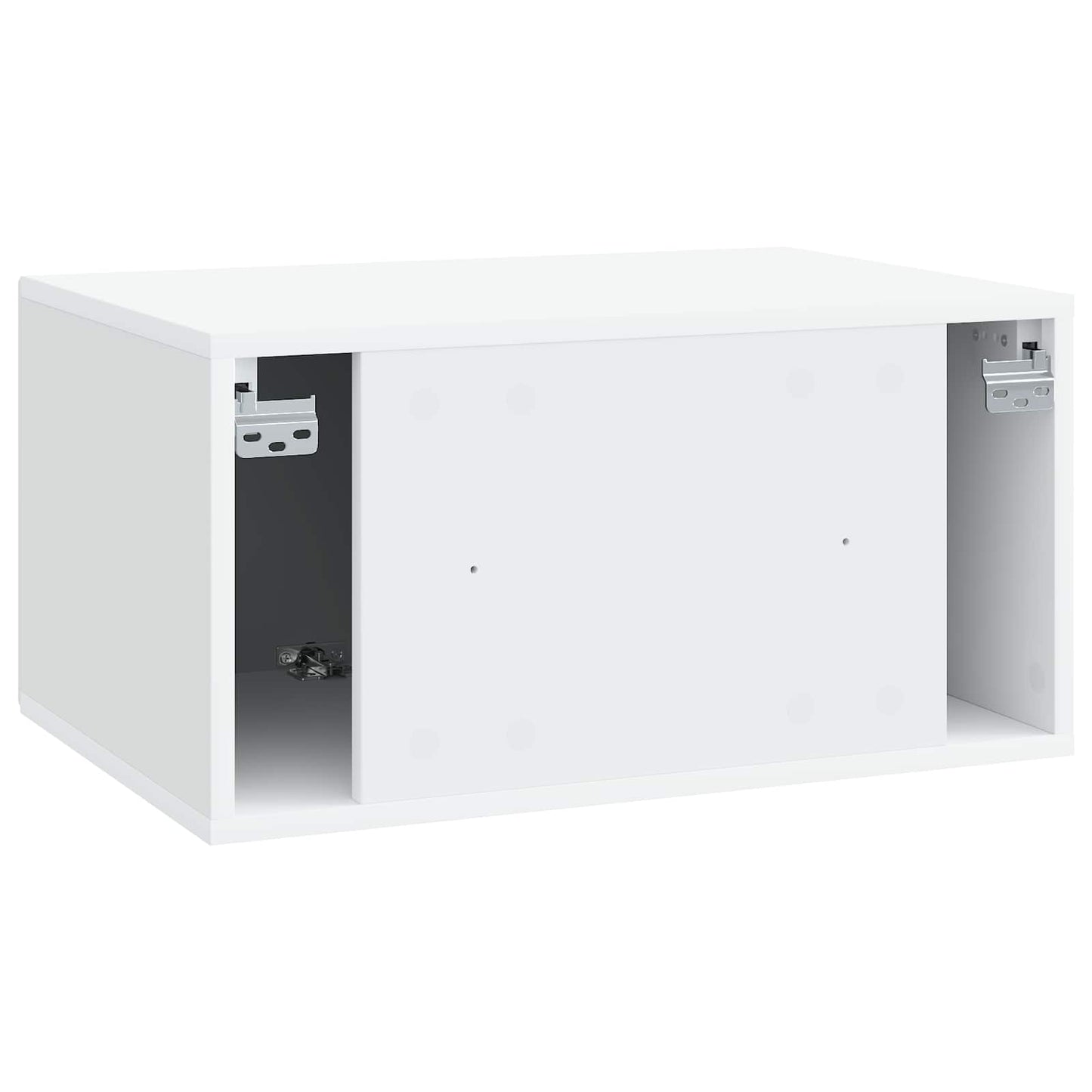 Væghængt Tv-skab 59,5 X 41 X 30 Cm Konstrueret Træ - Billede 6
