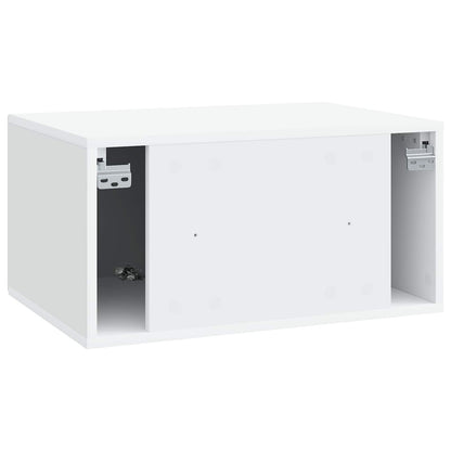 Væghængt Tv-skab 59,5 X 41 X 30 Cm Konstrueret Træ - Billede 6