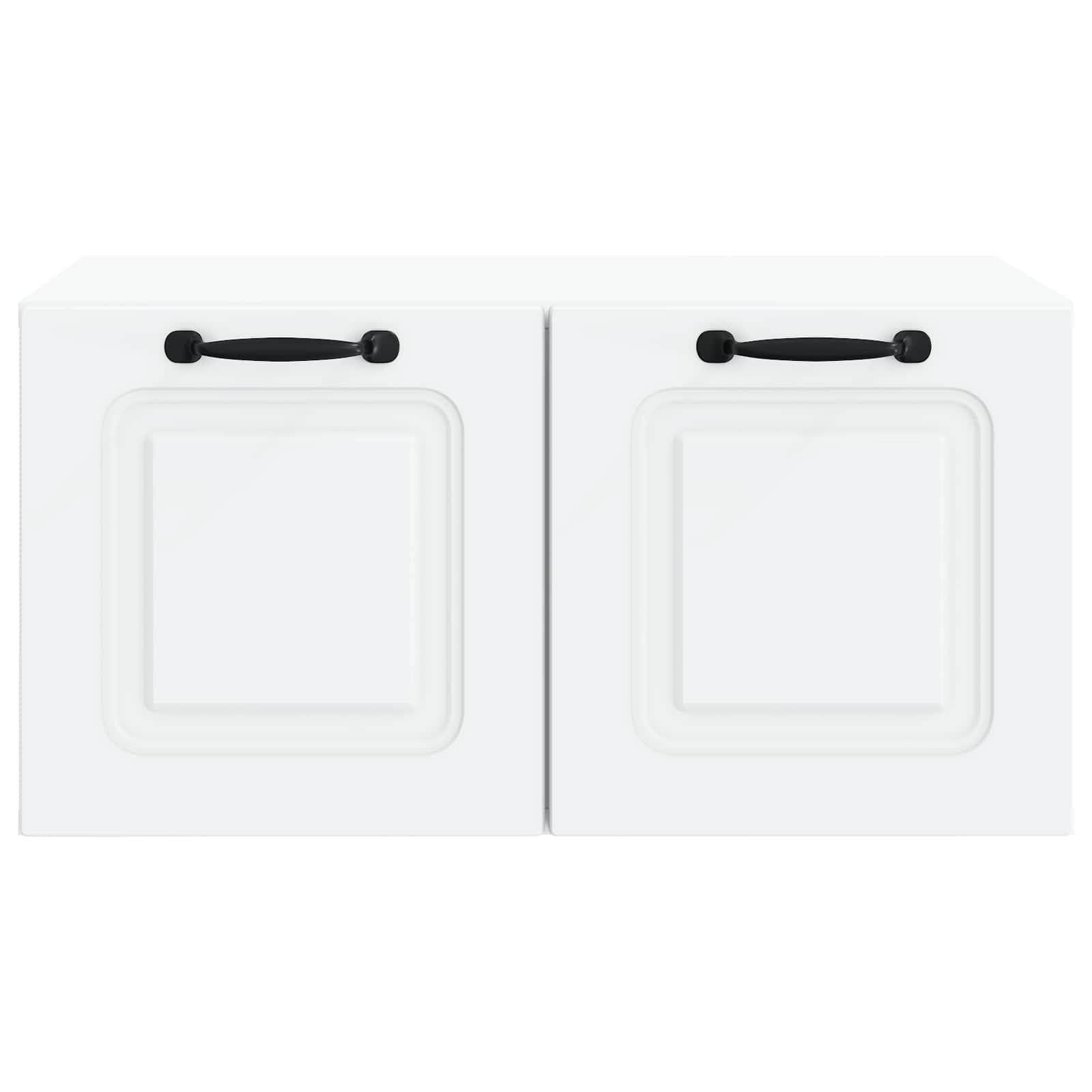Væghængt Tv-skab 59,5 X 41 X 30 Cm Konstrueret Træ - Billede 4