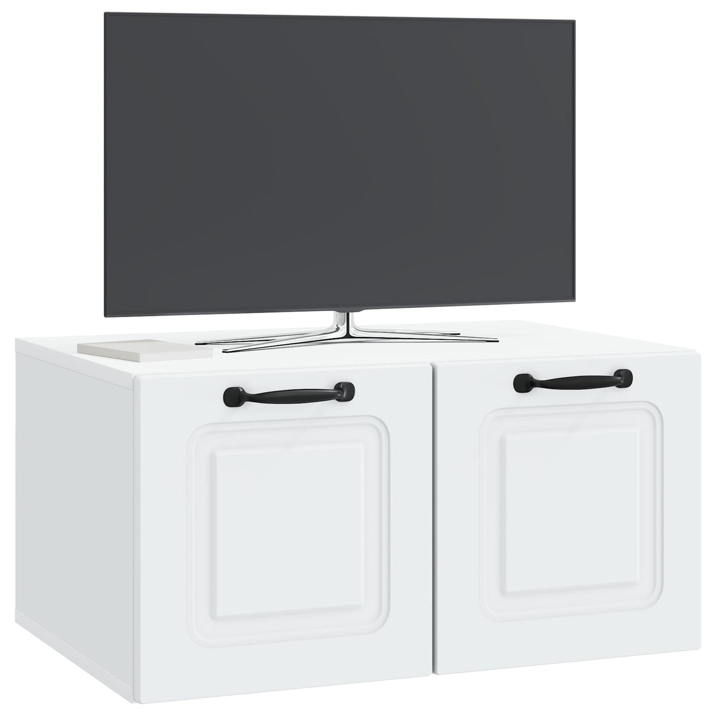 Væghængt Tv-skab 59,5 X 41 X 30 Cm Konstrueret Træ - Billede 2
