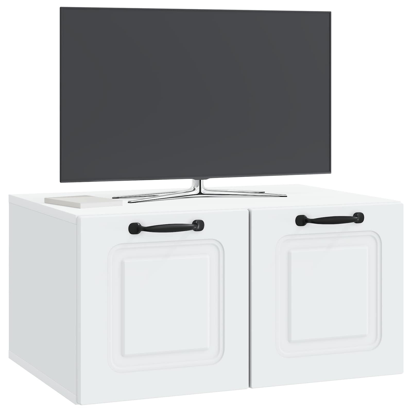 Væghængt Tv-skab 59,5 X 41 X 30 Cm Konstrueret Træ - Billede 2