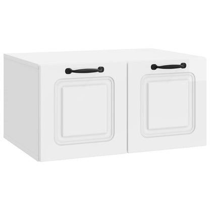 Væghængt Tv-skab 59,5 X 41 X 30 Cm Konstrueret Træ