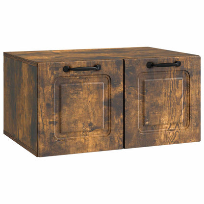 Væghængt Tv-skab 59,5 X 41 X 30 Cm Konstrueret Træ