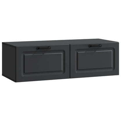 Væghængt Tv-skab 59,5 X 41 X 30 Cm Konstrueret Træ